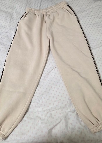 Kadın kahverengi Rahat Kesim Sweatpant - Görsel 2