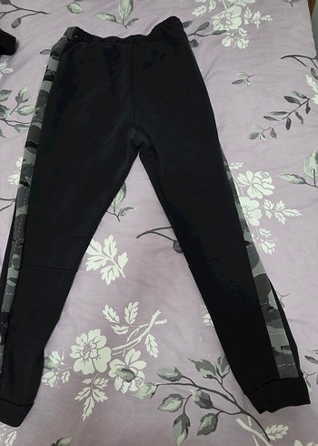 Siyah Erkek Elastik Bel Rahat Eşofman - Görsel 3