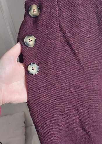 Bordo Kadın Tulum - Görsel 3