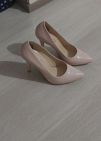Pembe Stiletto Topuklu Kadın Ayakkabı - Görsel 2