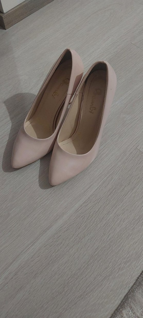 Pembe Stiletto Topuklu Kadın Ayakkabı - Görsel 3