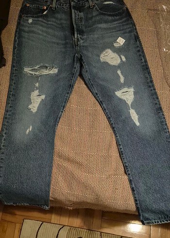 Levis 501 Kadin Kot Pantolon