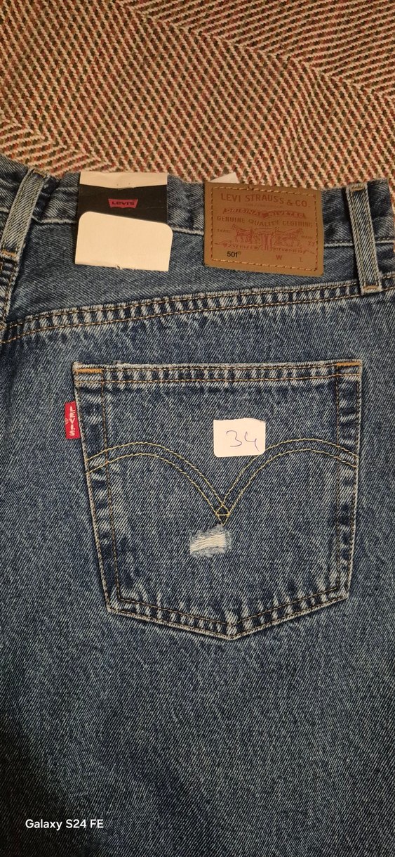 levis 501 kadın kot pantolon — görsel 3/8