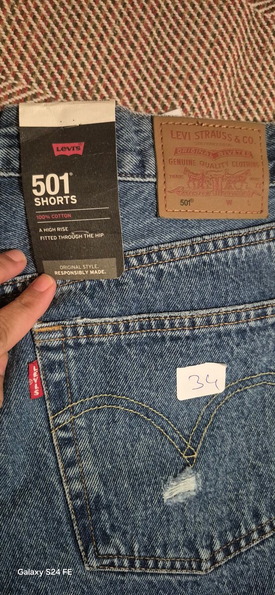 levis 501 kadın kot pantolon — görsel 4/8