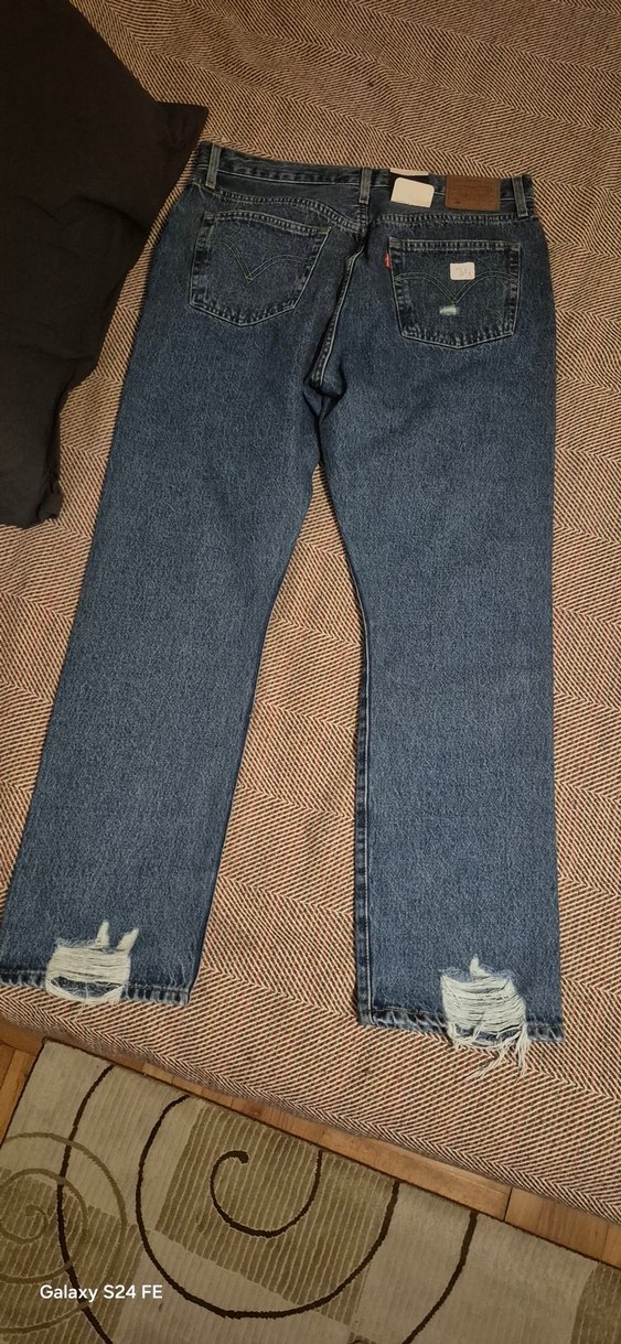 levis 501 kadın kot pantolon — görsel 5/8