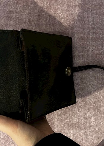 Siyah Deri Kemerli Kadın Çanta - Görsel 3