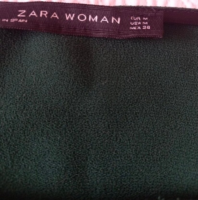 Koyu Yeşil Midi Bohem Elbise - Görsel 3