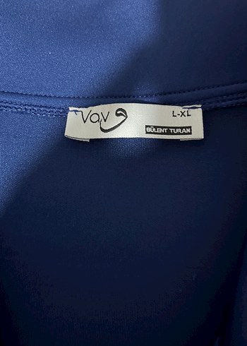 Düğmeli Lacivert Kadın Gömlek Ceket - Görsel 2