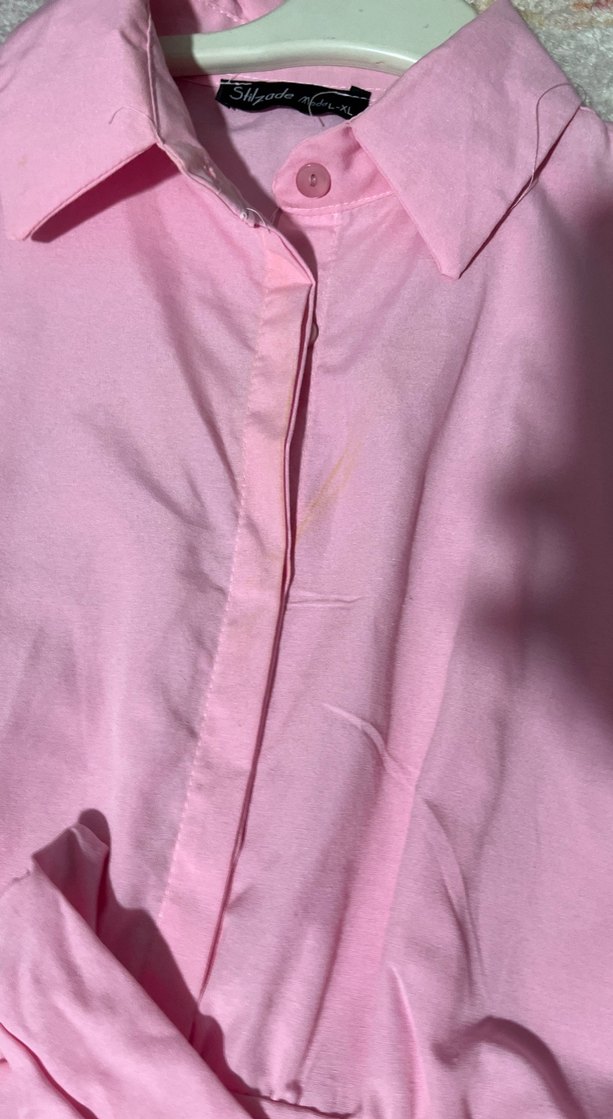 Pembe Midi Kadın Elbise - Görsel 3