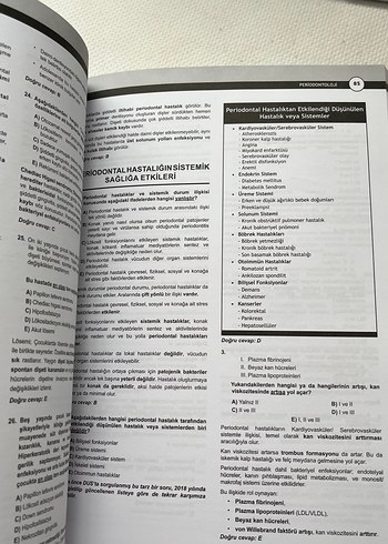 DUS Akademi Periodontoloji Soru Serisi 4.Baskı - Görsel 4