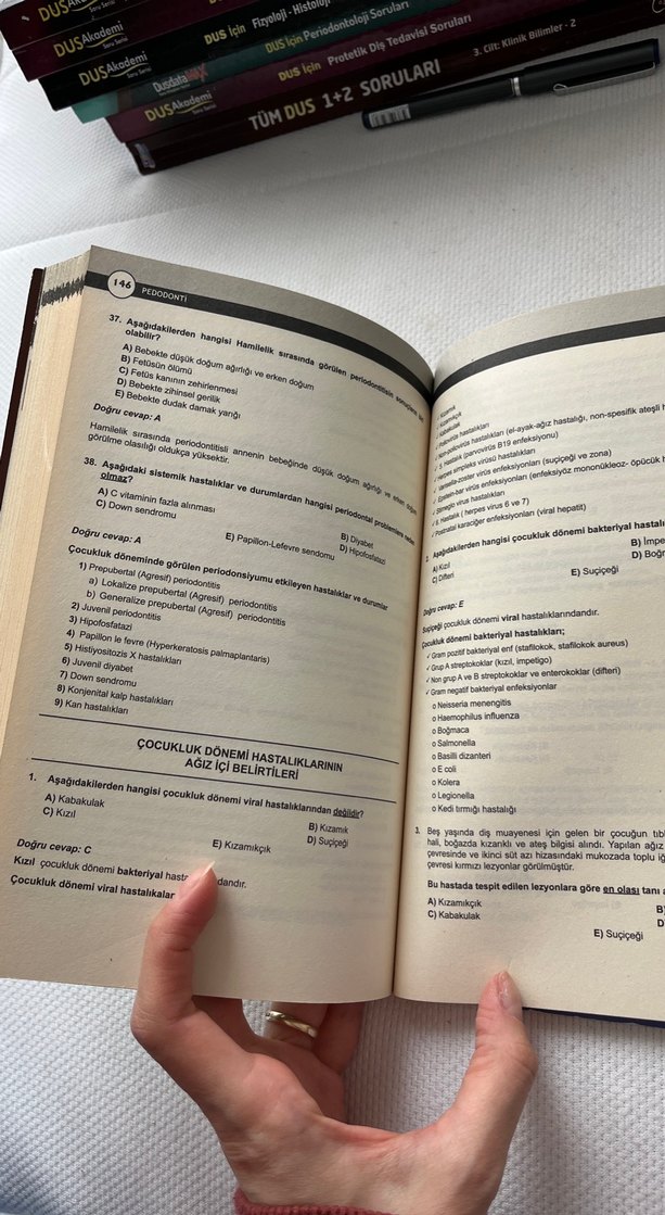 Miadent Pedodonti Soru Kitapları Serisi - Görsel 2