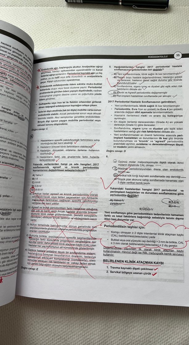 Dusdata MAX Periodontoloji Soru Kitabı 5. Baskı - Görsel 3