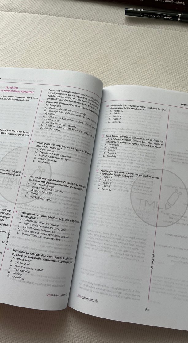 DUS Patoloji Soru Bankası - Tam Çözümlü - Görsel 2