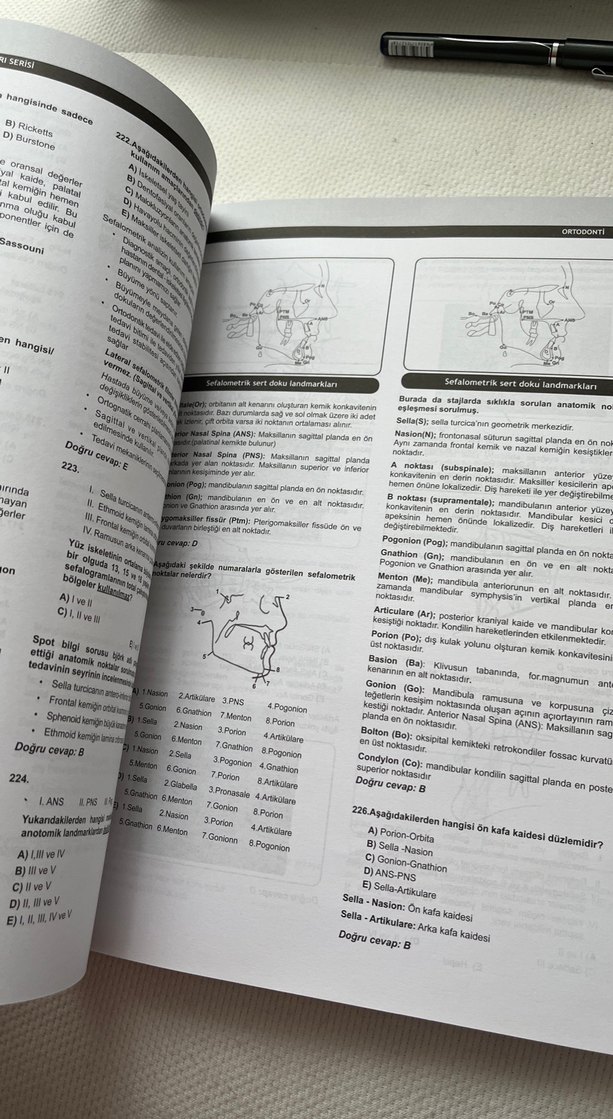 DUS Akademi Ortodonti Soru Serisi 4. Baskı - Görsel 3