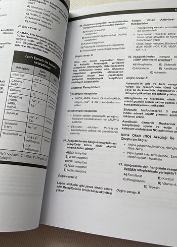 DUS Akademi Farmakoloji Soru Kitabı 2. Baskı - Görsel 2