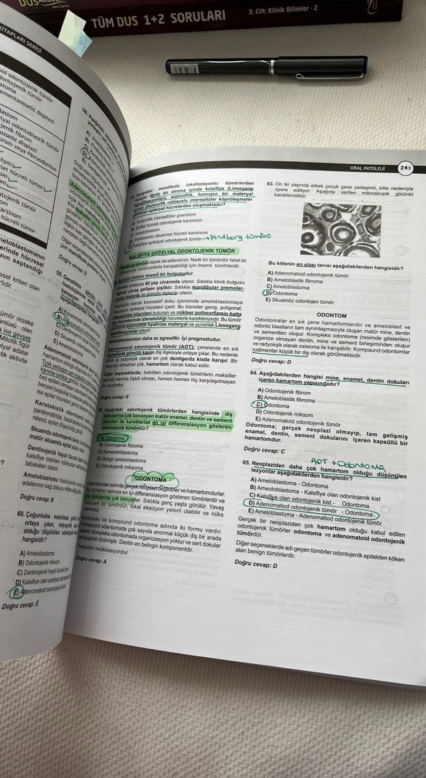 DUS Akademi Temel ve Oral Patoloji Soruları 4. Baskı - Görsel 3