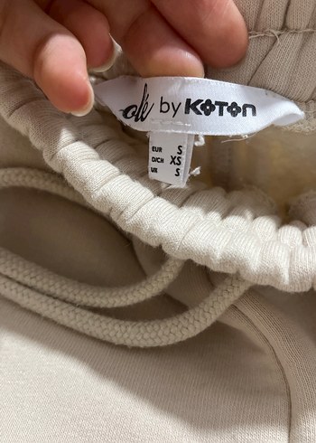 Beyaz Kadın Midi Eşofman Altı - Görsel 5