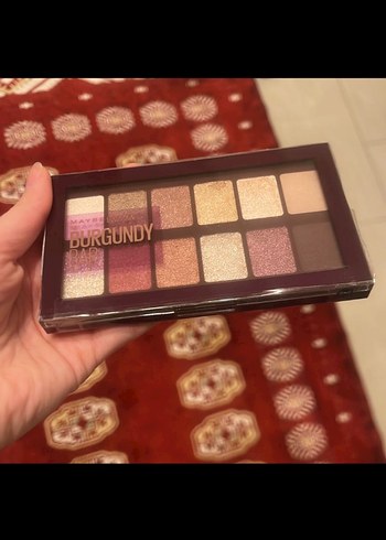 Bordo Tonlarında Göz Farı Paleti - Görsel 2
