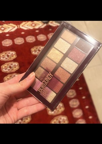 Bordo Tonlarında Göz Farı Paleti - Görsel 5