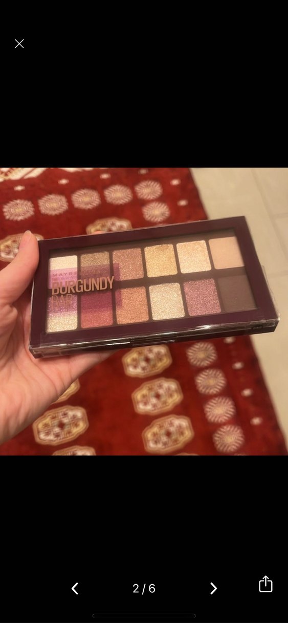 Bordo Tonlarında Göz Farı Paleti - Görsel 2
