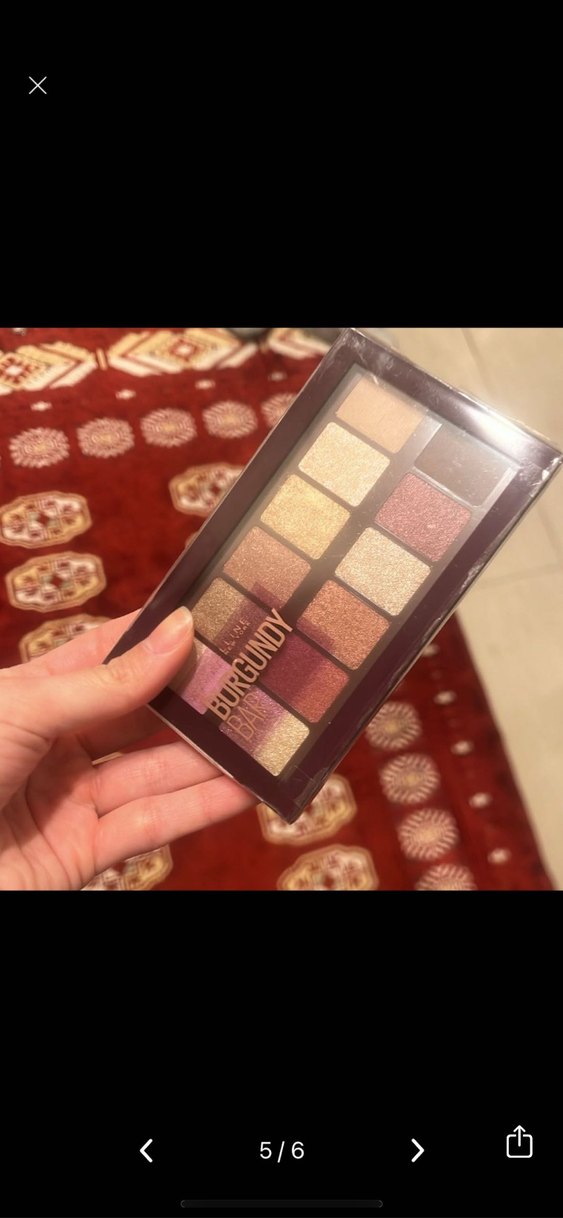 Bordo Tonlarında Göz Farı Paleti - Görsel 5