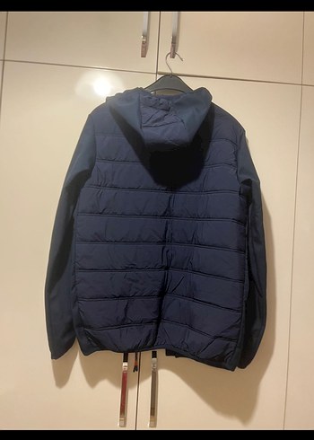 Siyah Fermuarlı Erkek Midi Mont - Görsel 2