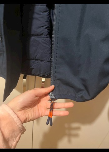 Siyah Fermuarlı Erkek Midi Mont - Görsel 6