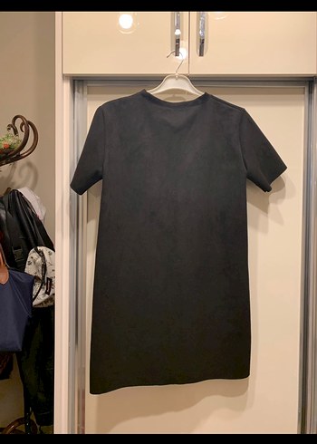 Kısa Kollu Siyah kadife - Görsel 2