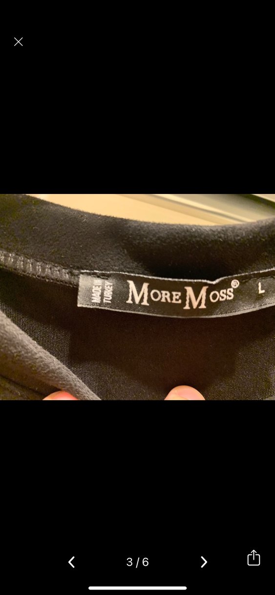 Kısa Kollu Siyah kadife - Görsel 3