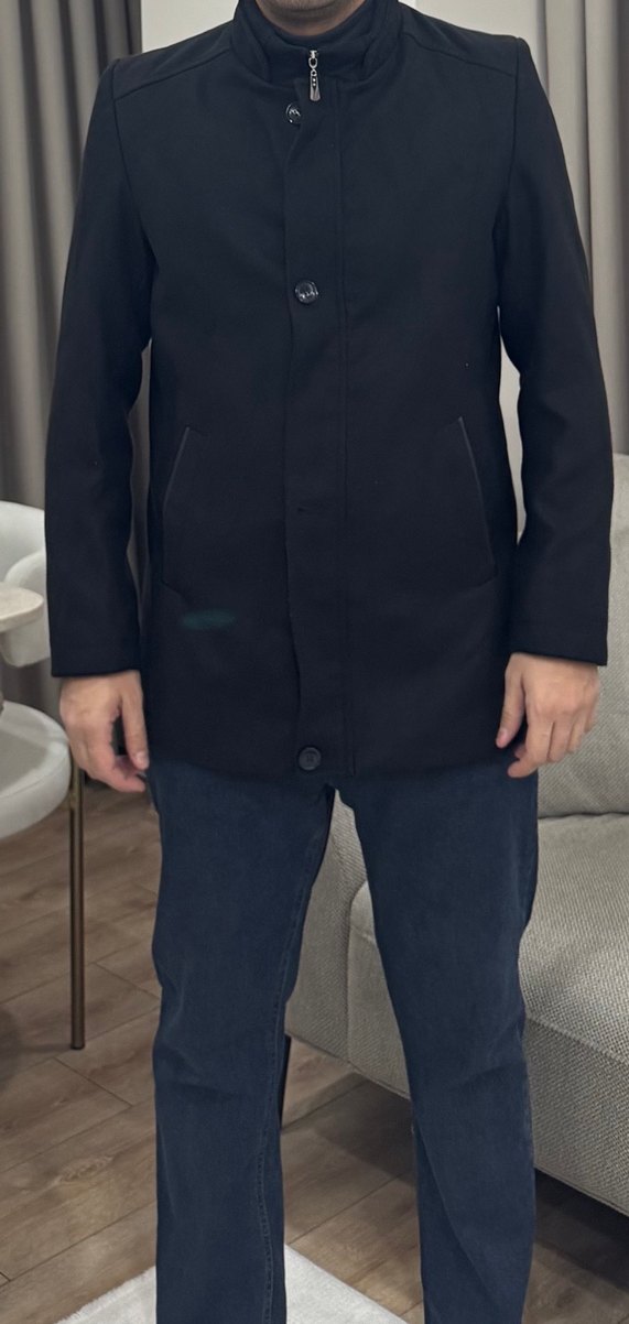 Lacivert yeni palto - Görsel 2