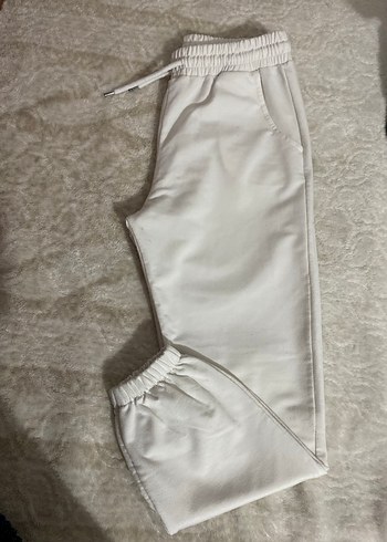 Sıfır beyaz eşofman - Görsel 3