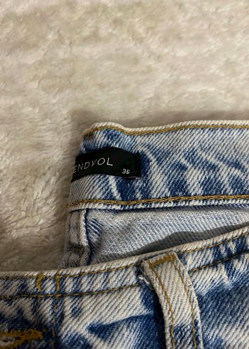 Trendyol Milla Bol Paça Jean - Görsel 4