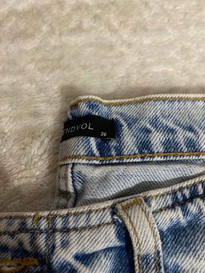 Trendyol Milla Bol Paça Jean - Görsel 4
