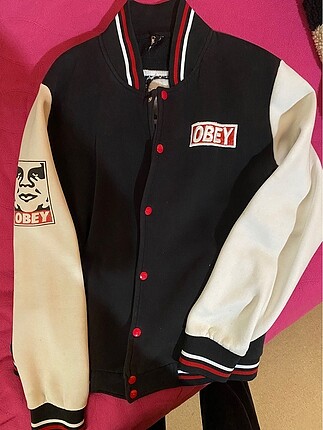 Vintage Obey Kolej Ceket