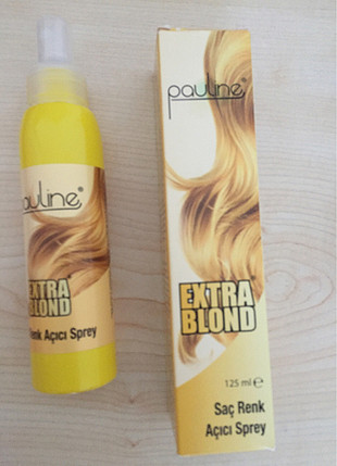 Pauline Extra Blond Saç Açıcı Sprey