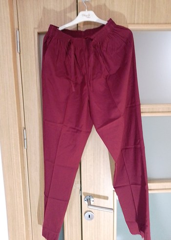 Bordo V Yaka unisex scrubs - Görsel 5