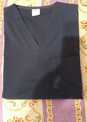 scrubs Lacivert V Yaka unisex - Görsel 6