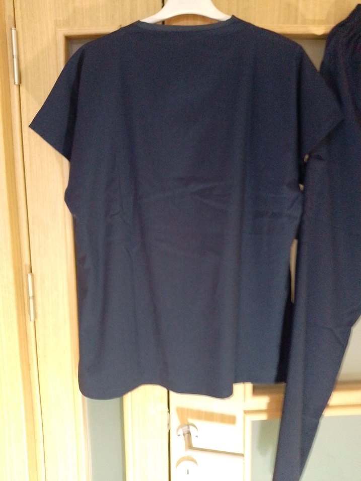 scrubs Lacivert V Yaka unisex - Görsel 3