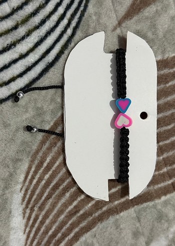 Renkli kalp Detaylı Kadın Bileklik - Görsel 2