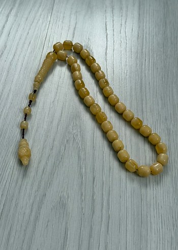 Parlak Bej Erkek Tesbih - Görsel 2