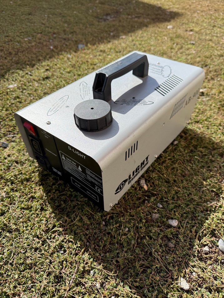 Gri Taşınabilir sis makinesi - Görsel 5