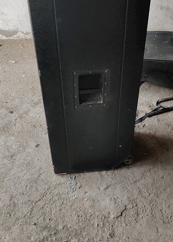 Siyah Büyük Müzik Sistemi Hoparlörü - Görsel 6