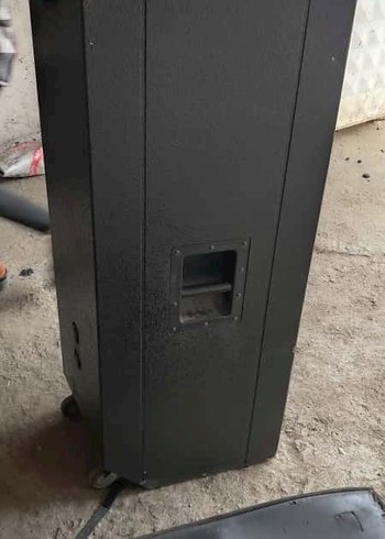 Siyah Büyük Müzik Sistemi Hoparlörü - Görsel 5