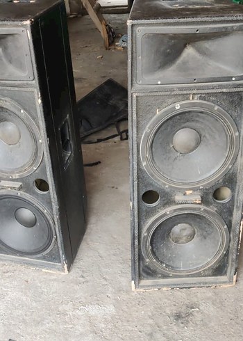 Siyah Büyük Müzik Sistemi Hoparlörü - Görsel 7