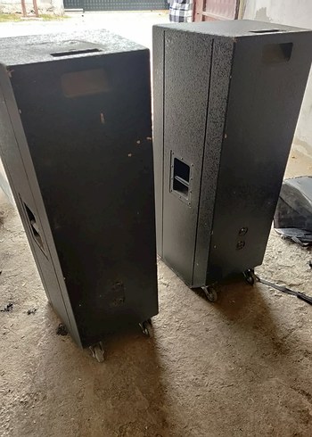 Siyah Büyük Müzik Sistemi Hoparlörü - Görsel 9