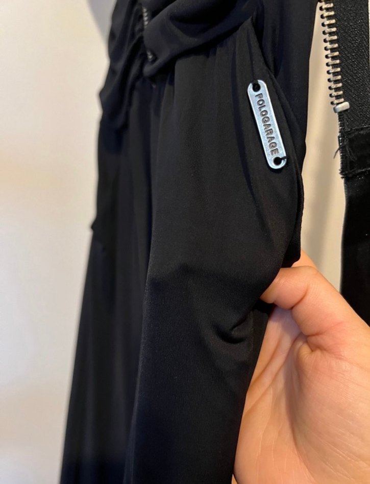 Siyah Straplez Gotik Uzun tulum - Görsel 4