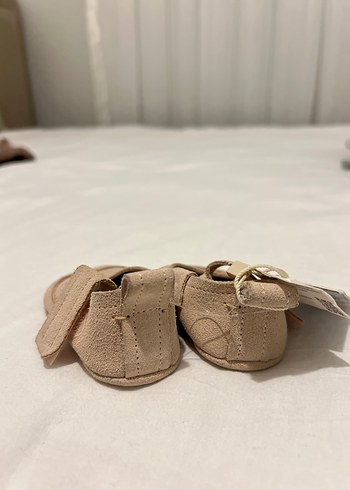 Kız Çocuk Süet Babet Ayakkabı - Görsel 4