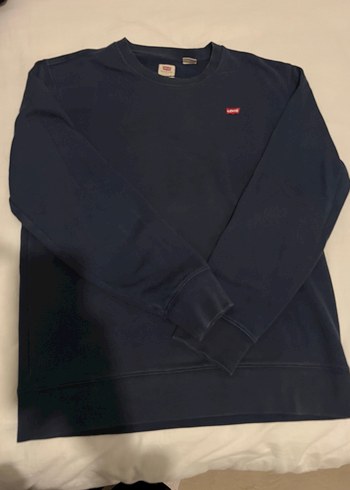Levi's Lacivert Erkek Sweatshirt, Rahat Kesim - Görsel 3