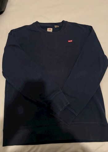 Levi's Lacivert Erkek Sweatshirt, Rahat Kesim - Görsel 2