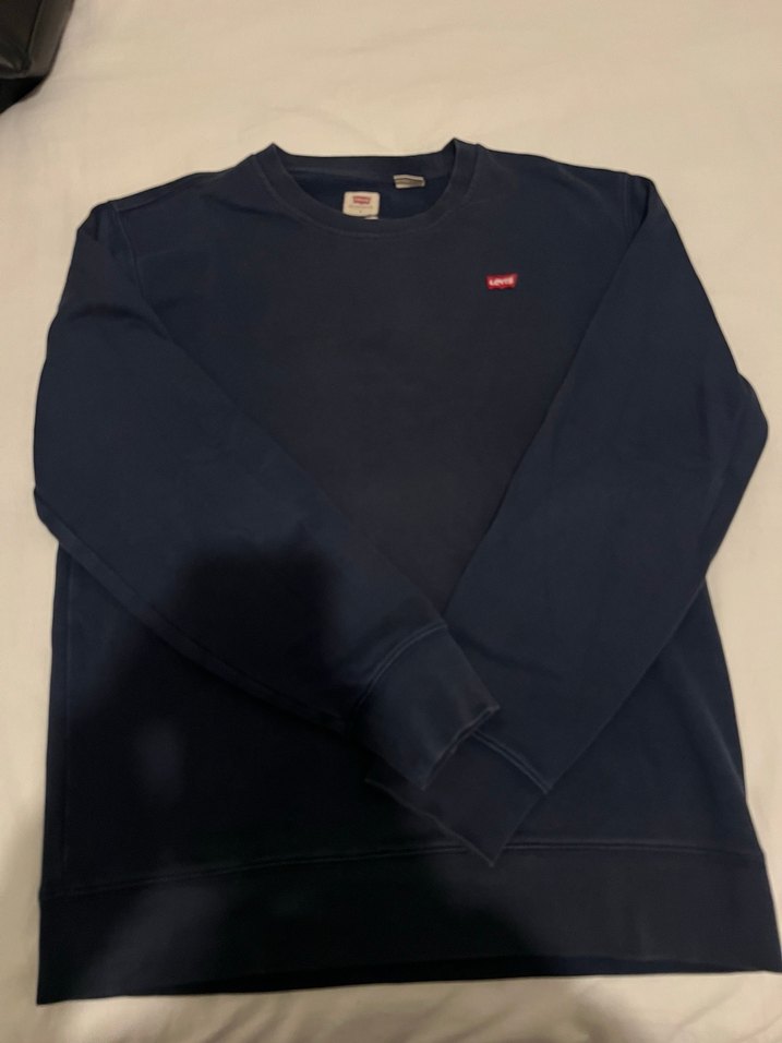 Levi's Lacivert Erkek Sweatshirt, Rahat Kesim - Görsel 2